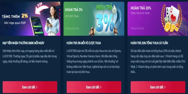 Các chương trình khuyến mãi của Keovip